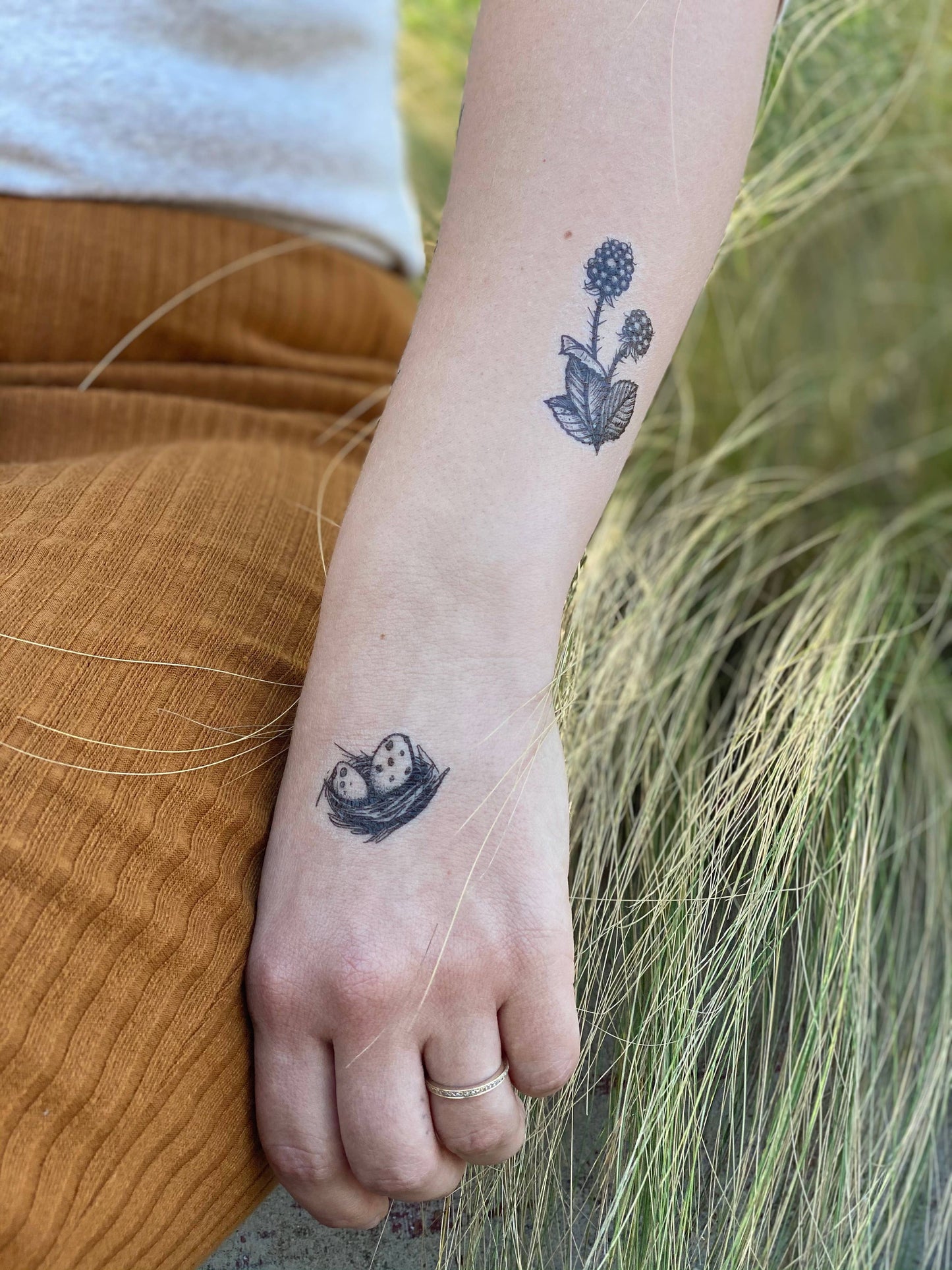 Forest Forage Temporary Tattoo