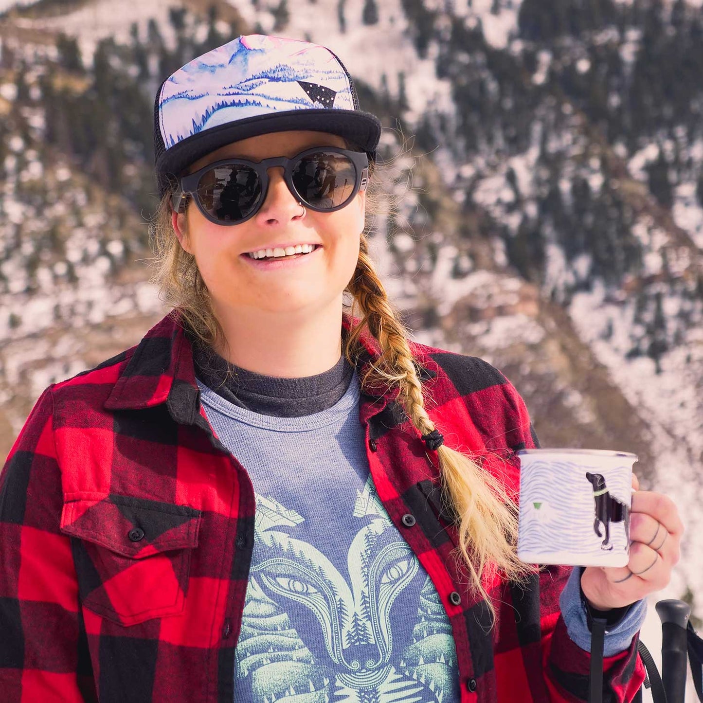 Gore Range Colorado Trucker Hat