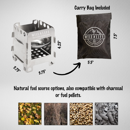 Stainless Steel Folding Stove