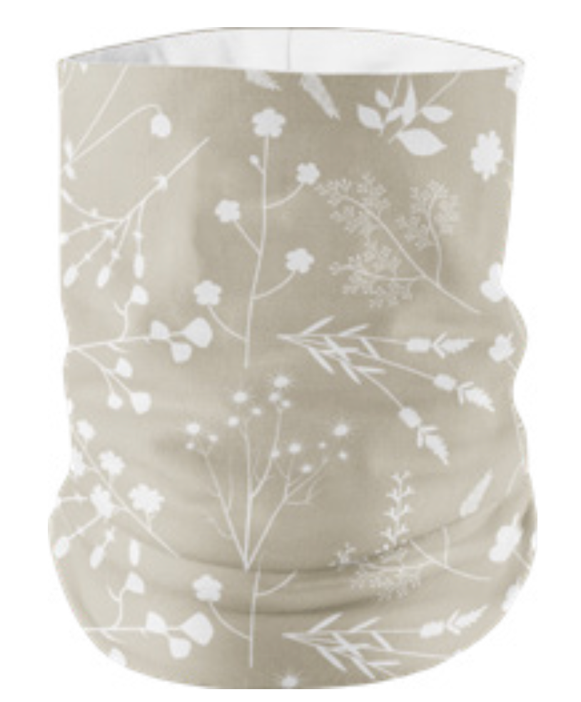 Wildflowers Head Gaiter with Pocket