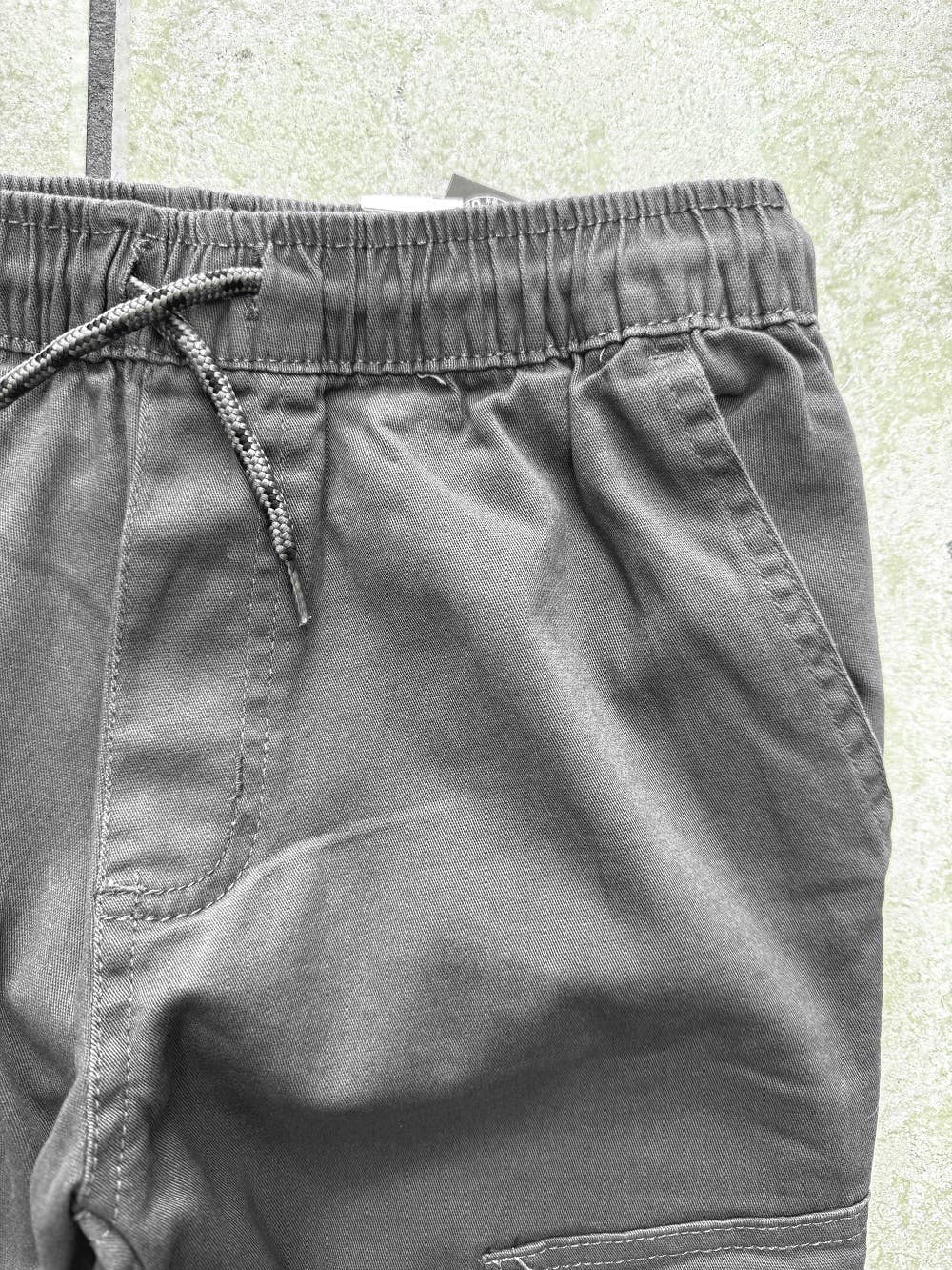 Boy's Pull-On Twill Cargo Jogger Pants