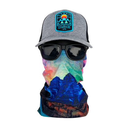 Colorado Galaxy Night Neck Gaiter