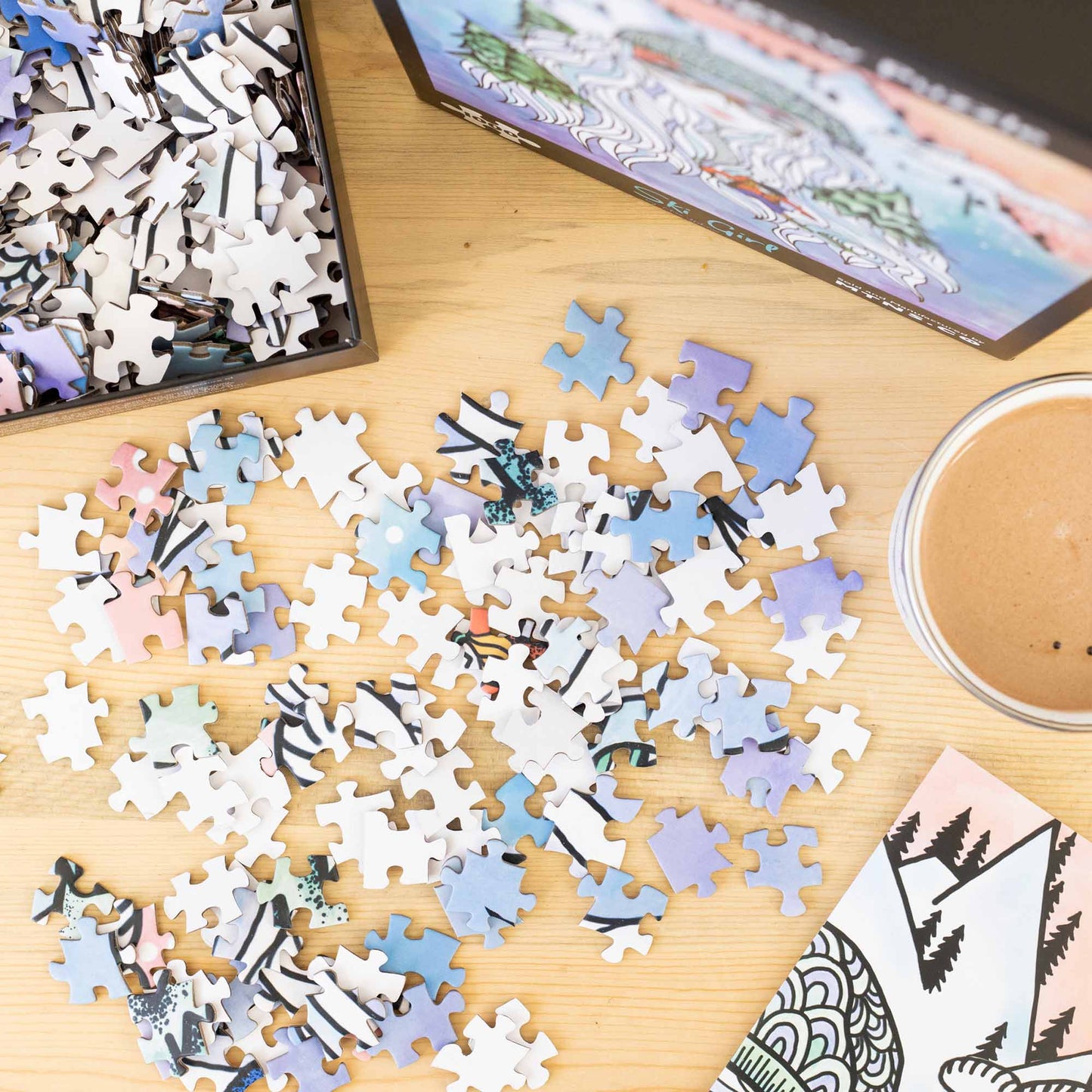 Ski Girl Jigsaw Puzzle  – 1000 Piece