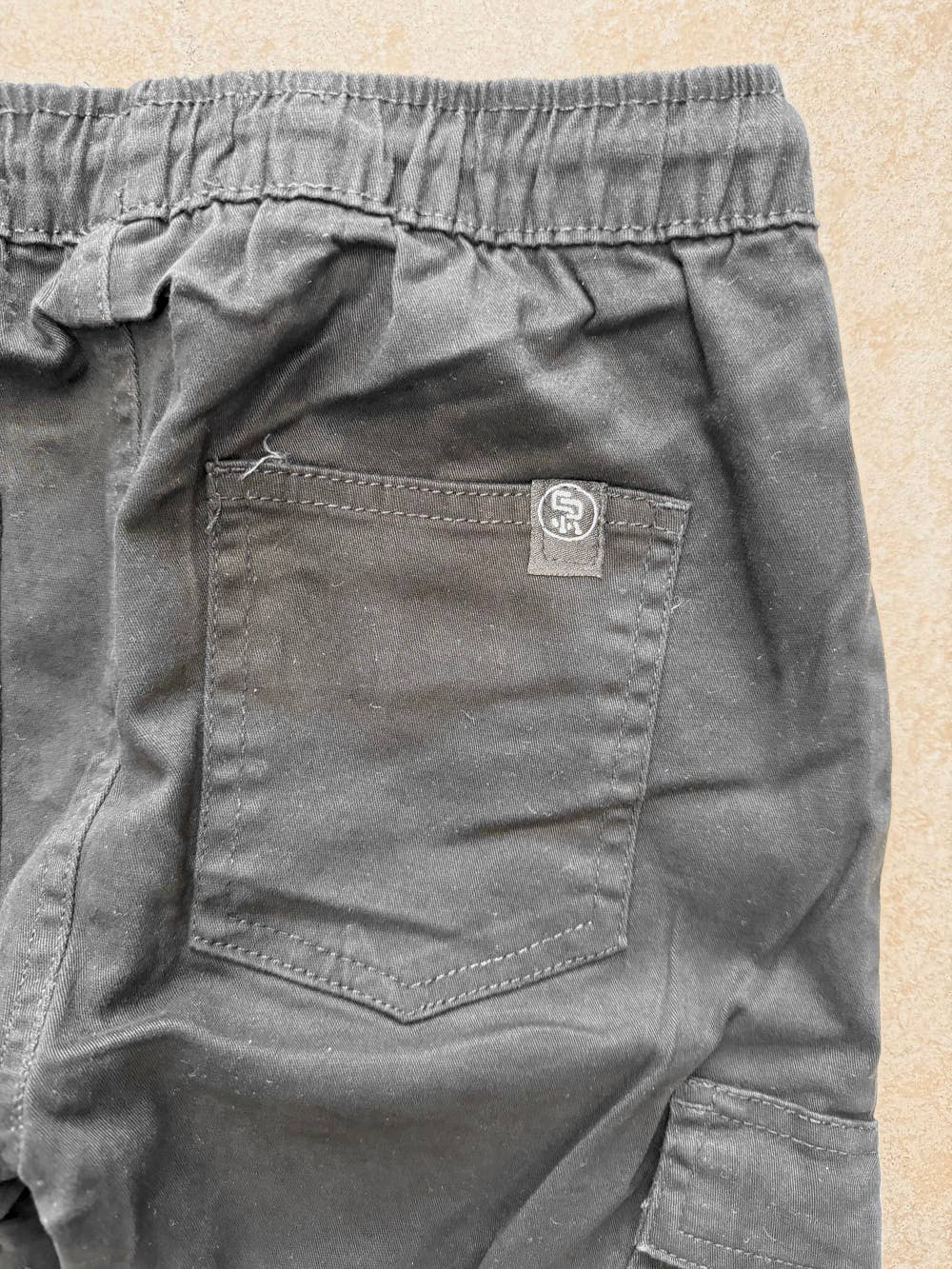 Boy's Pull-On Twill Cargo Jogger Pants