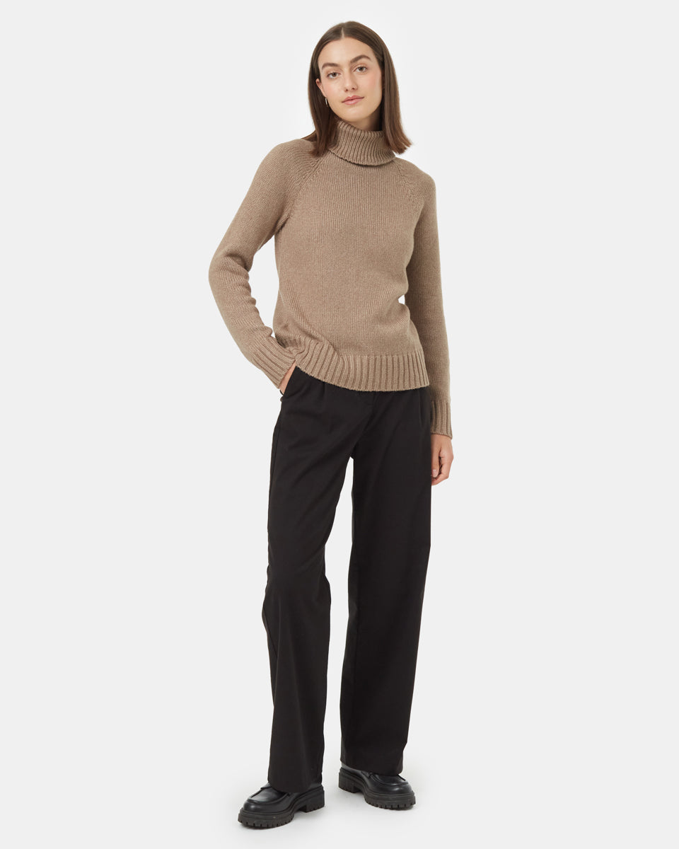 Highline Wool Turtleneck Sweater