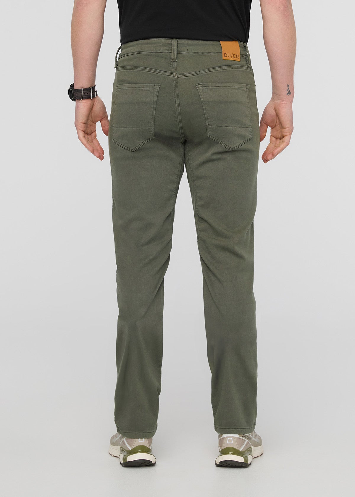 DUER No Sweat Straight Leg Pants