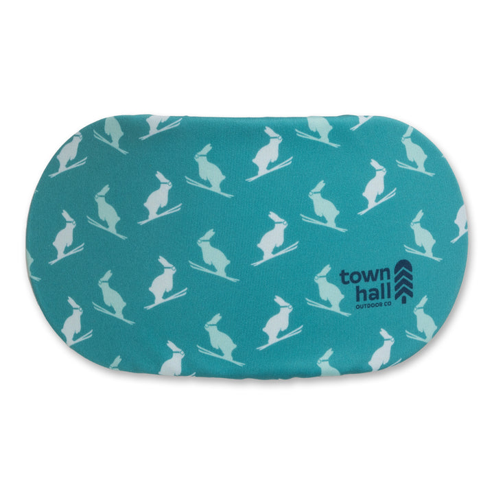 Ski and Ride Bunny Goggle Cover Teal