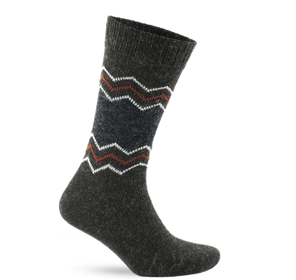 Alpaca Socks ZigZag