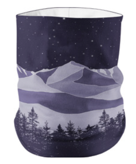 Starry Nights Head Gaiter with Pocket