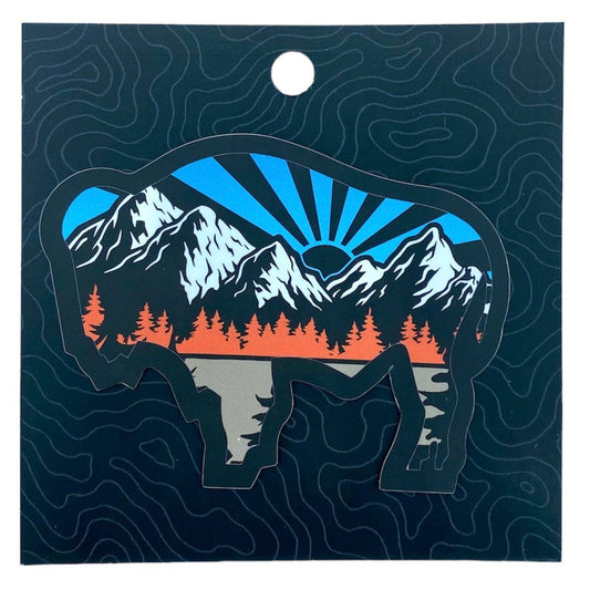 Colorado Bison Range Sticker